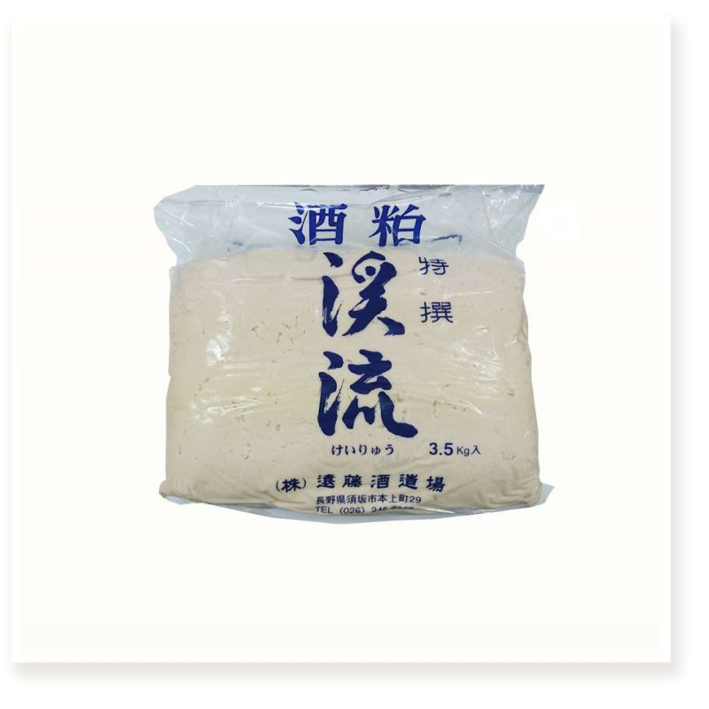 造り酒屋の漬け粕（酒かす） 3.5kg | 遠藤酒造場